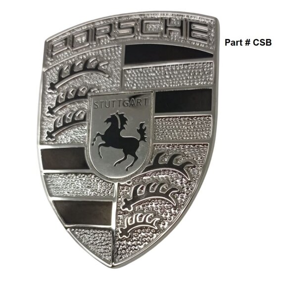 Porsche Hood Emblem Insignia Badge For 987 986 993 997 991 981 781 996 CSB - Picture 5 of 6
